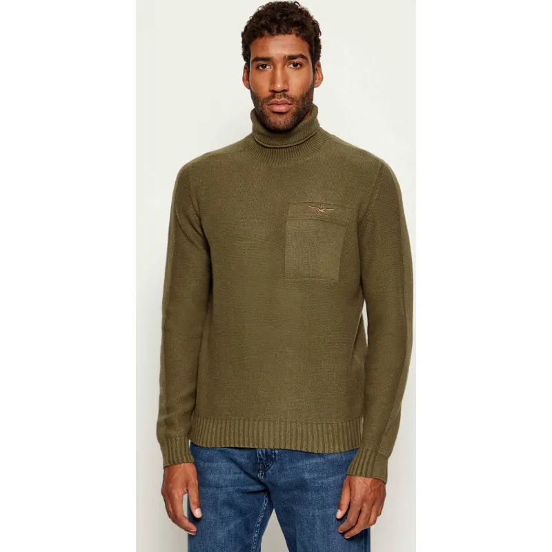 Aeronautica Militare Golf | Regular Fit | z dodatkiem wełny