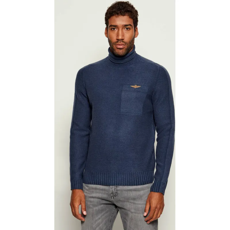 Aeronautica Militare Golf | Regular Fit | z dodatkiem wełny