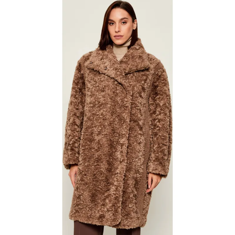 BOSS BLACK Futro Citeddyshearling z dodatkiem wełny