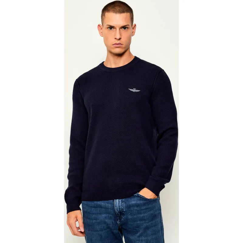 Aeronautica Militare Sweter | Regular Fit | z dodatkiem wełny