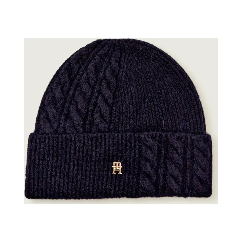 Tommy Hilfiger Czapka CHIC | z dodatkiem wełny