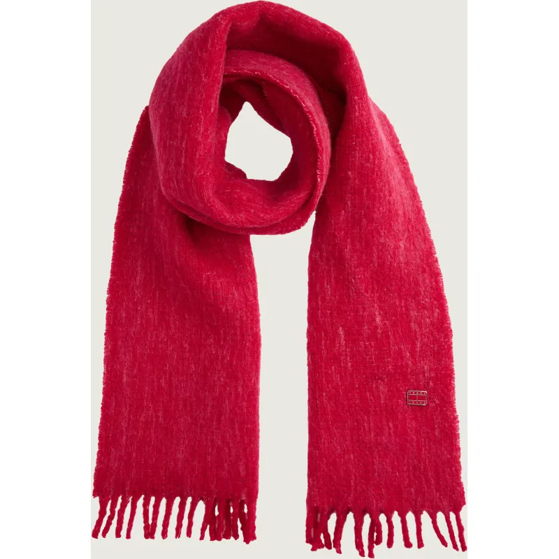 Tommy Jeans Wełniany szal HERITAGE