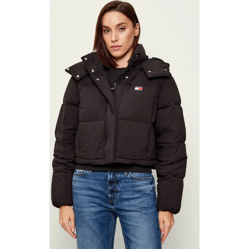 Tommy Jeans Puchowa kurtka ALASKA GRID | Cropped Fit