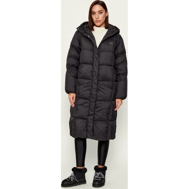HUGO Puchowy płaszcz z szelkami Fini-3