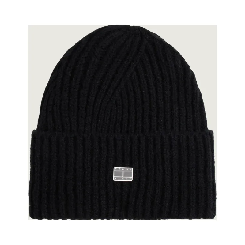 Tommy Jeans Wełniana czapka