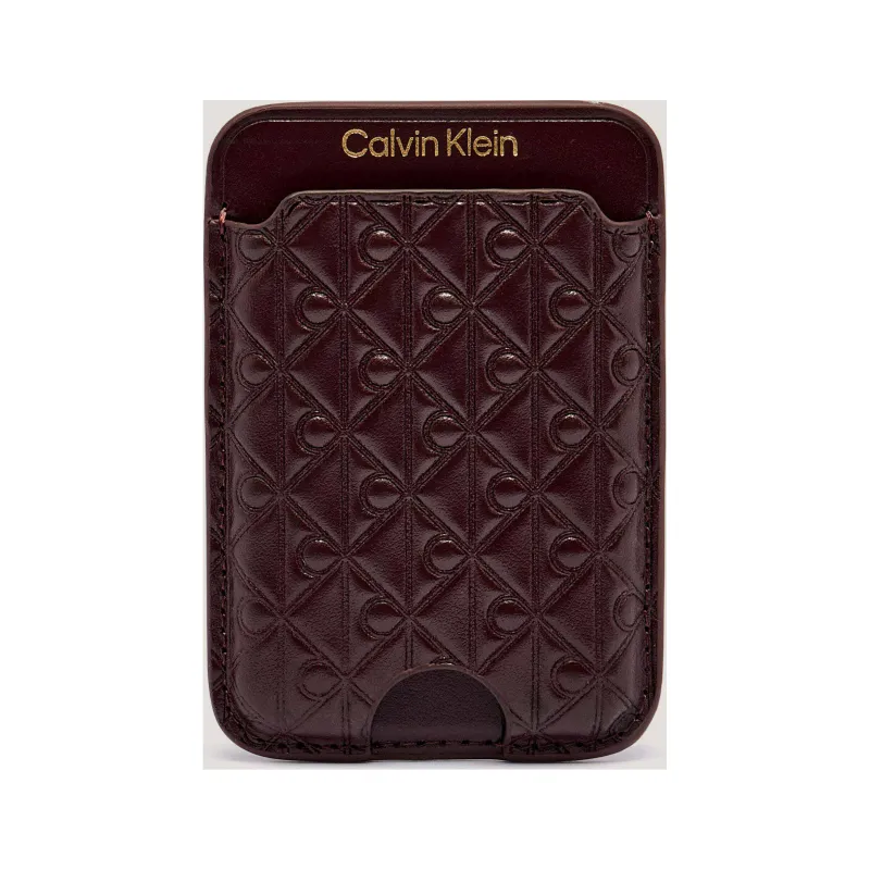 Calvin Klein Skórzane etui na karty