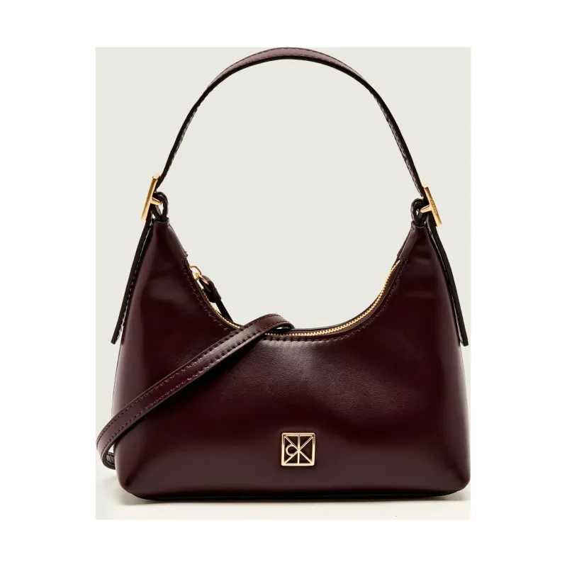 Calvin Klein Skórzana torebka na ramię