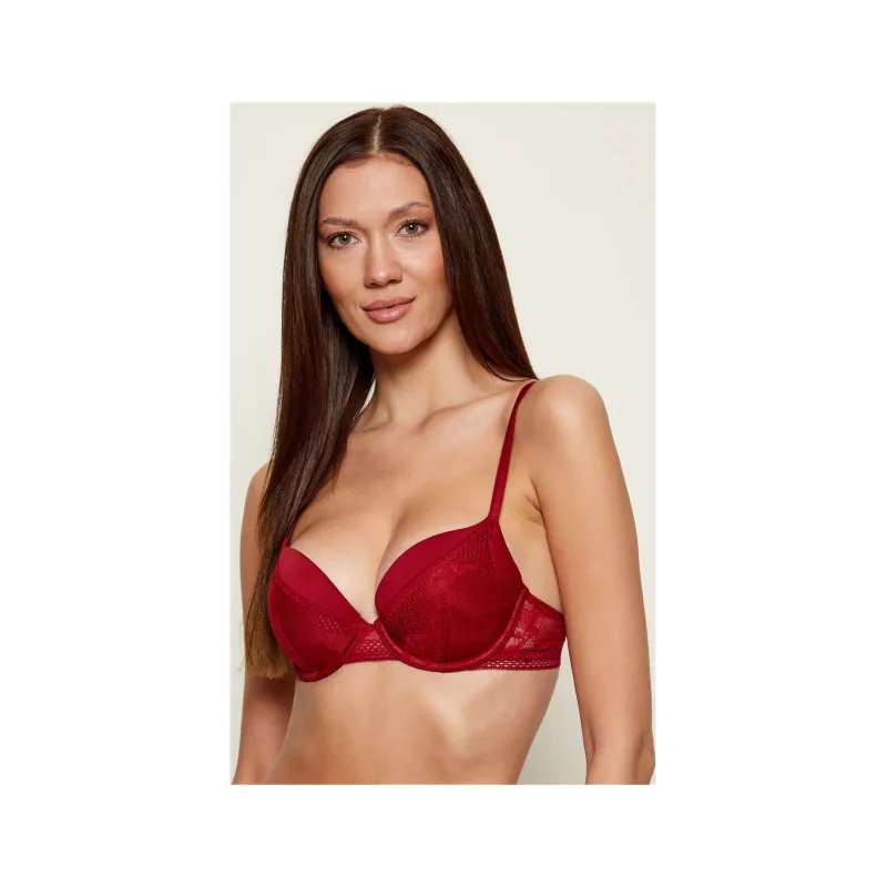 BOSS BLACK Koronkowy biustonosz PEONY