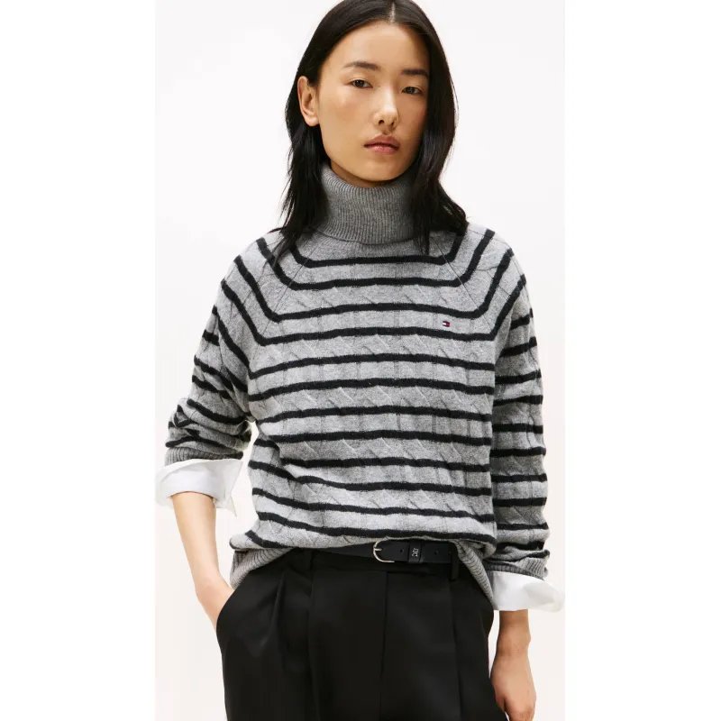 Tommy Hilfiger Wełniany golf | Loose fit