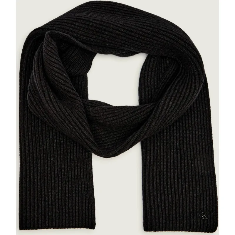 Calvin Klein Wełniany szal
