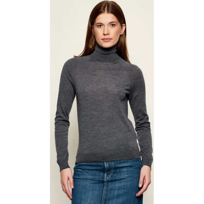 BOSS BLACK Wełniany golf Frizani | Slim Fit