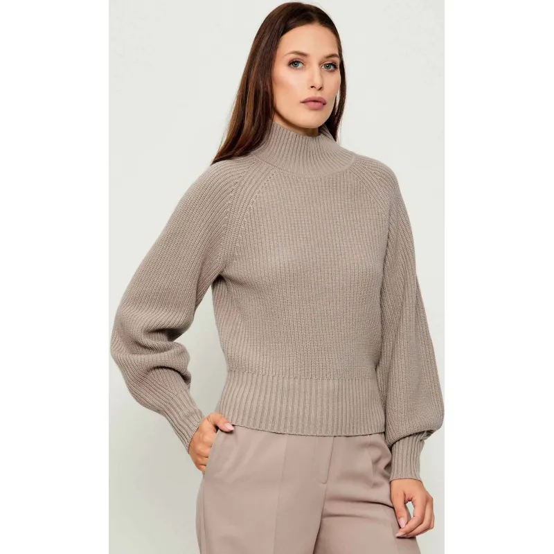 HUGO Golf Sorellasio | Loose fit | z dodatkiem wełny i kaszmiru