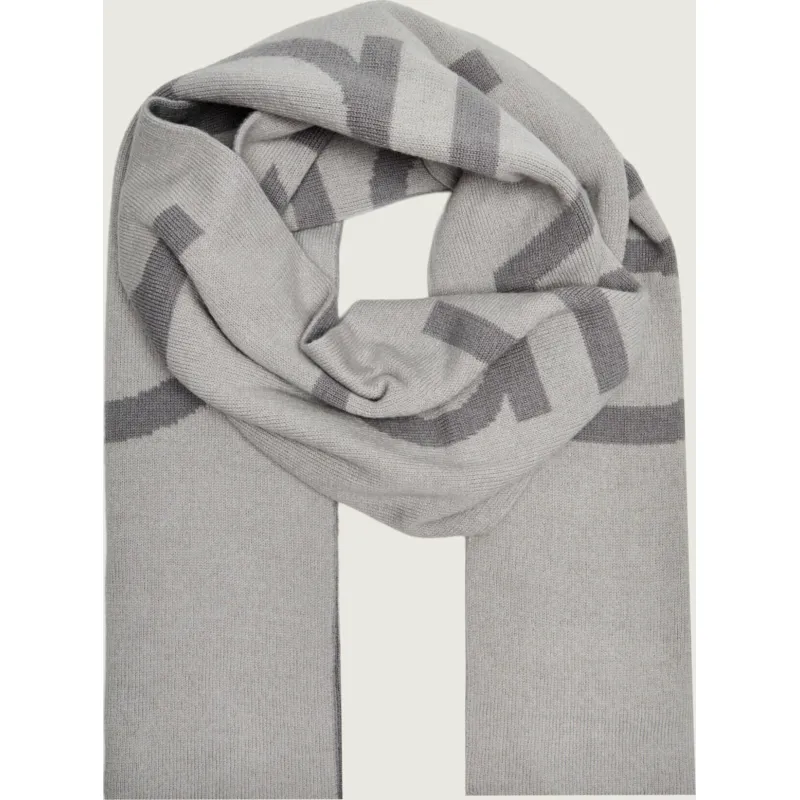 Calvin Klein Wełniany szal | z dodatkiem kaszmiru