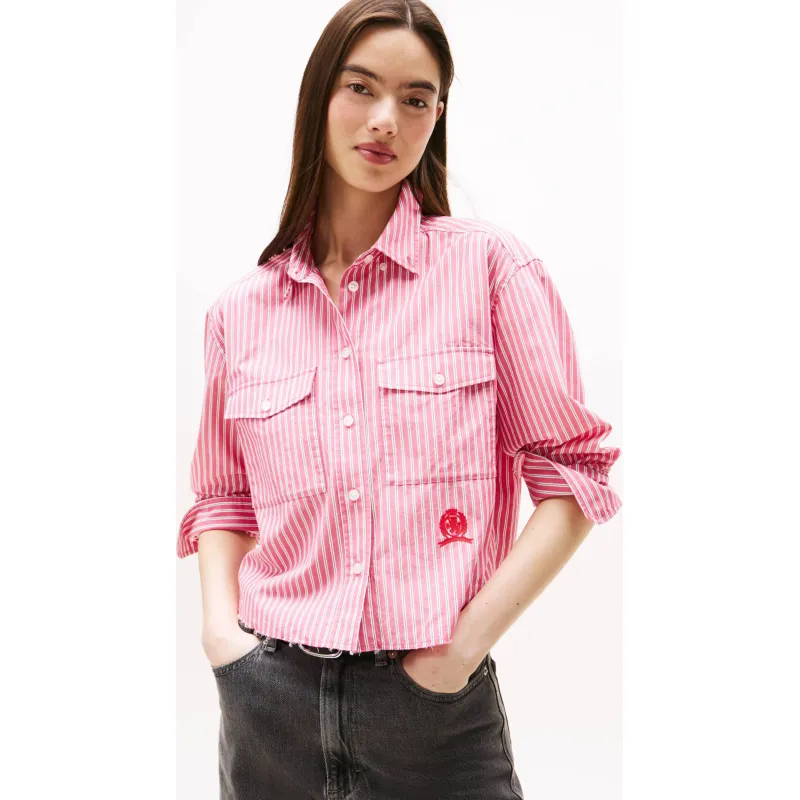 Tommy Jeans Koszula | Cropped Fit