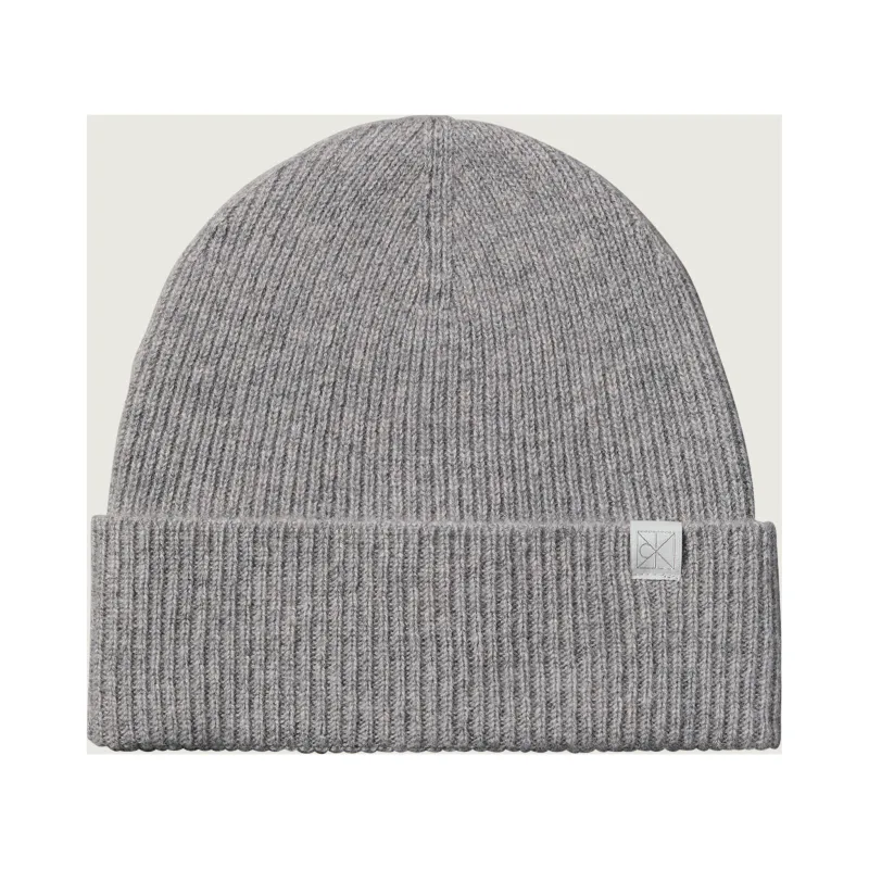 Calvin Klein Kaszmirowa czapka