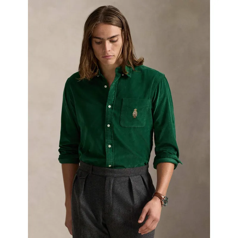 POLO RALPH LAUREN Sztruksowa koszula | Custom fit