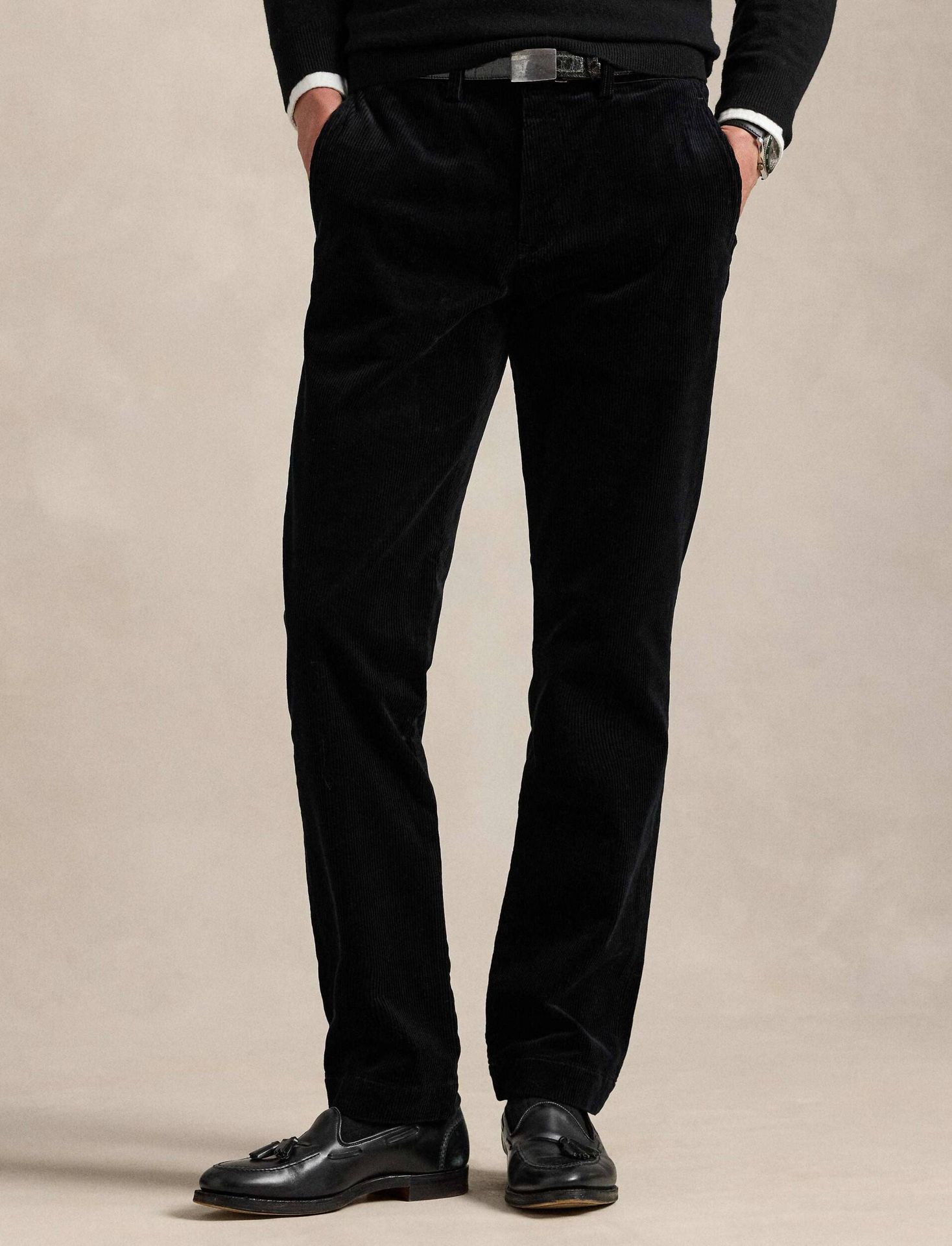 POLO RALPH LAUREN Spodnie Straight fit sztruks