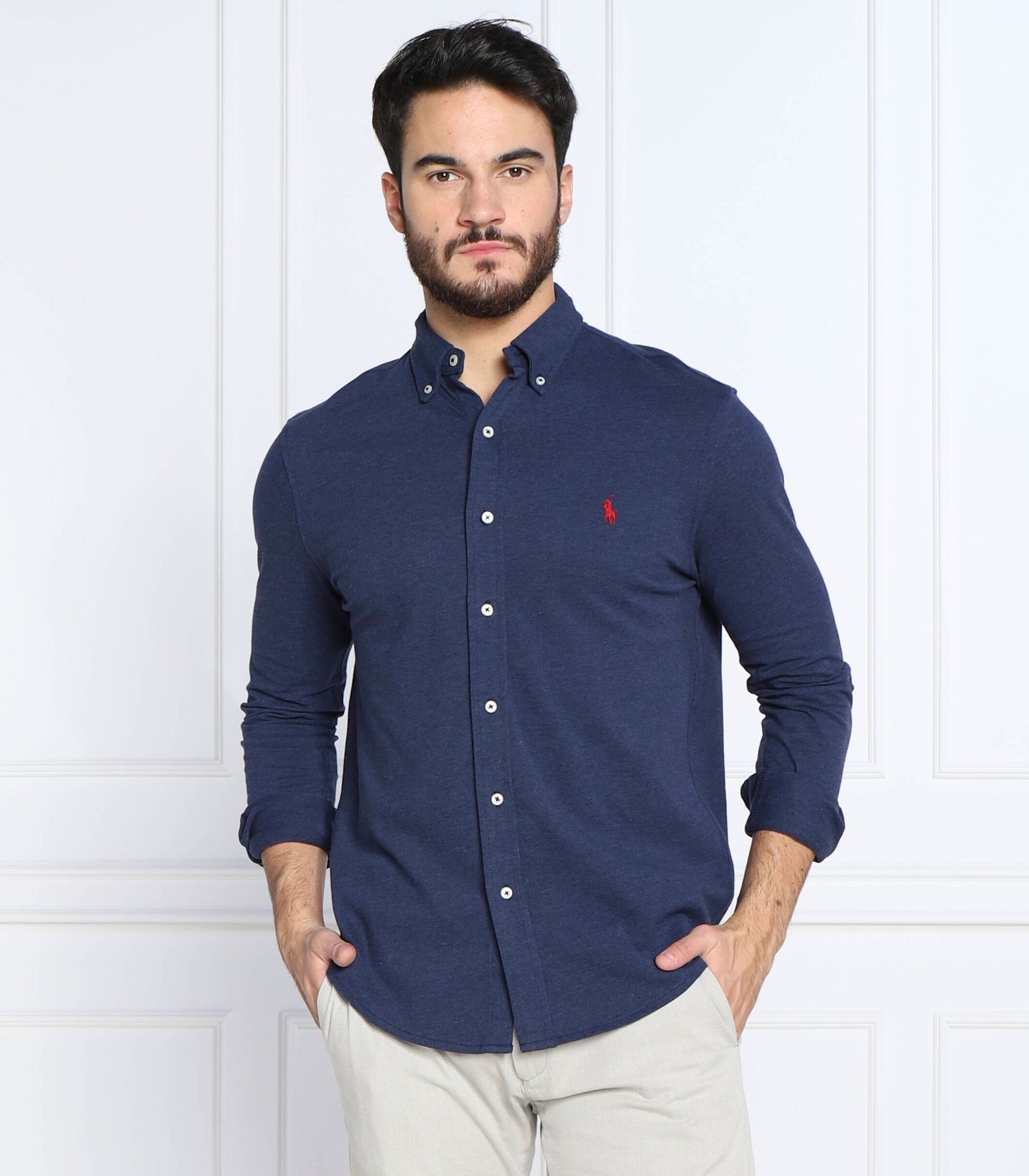POLO RALPH LAUREN Koszula Oxford Regular Fit feather weight twill