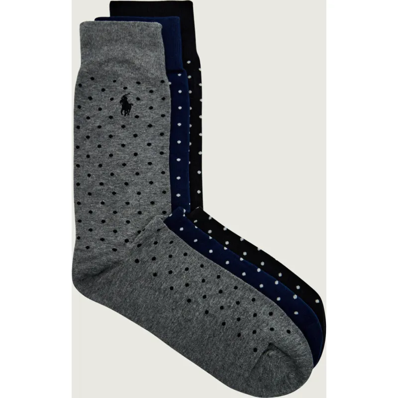 POLO RALPH LAUREN Skarpety 3-pack SLACK-CREW