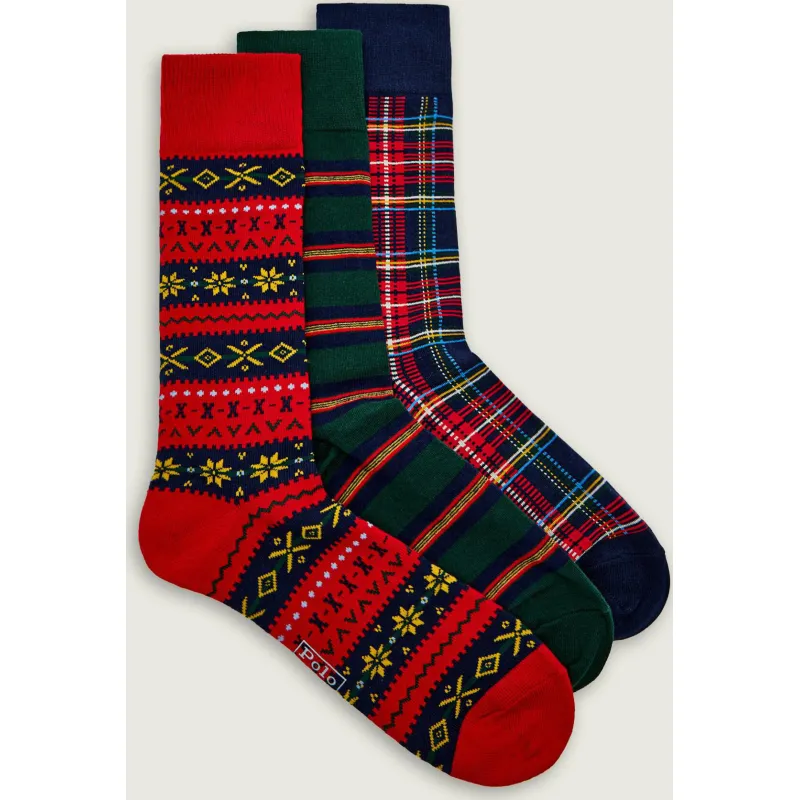 POLO RALPH LAUREN Skarpety 3-pack