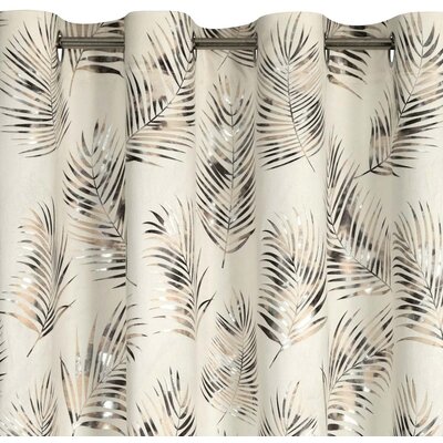 Zasłona EUROFIRANY Gloria 2 140 x 250 cm Kremowo-szampański