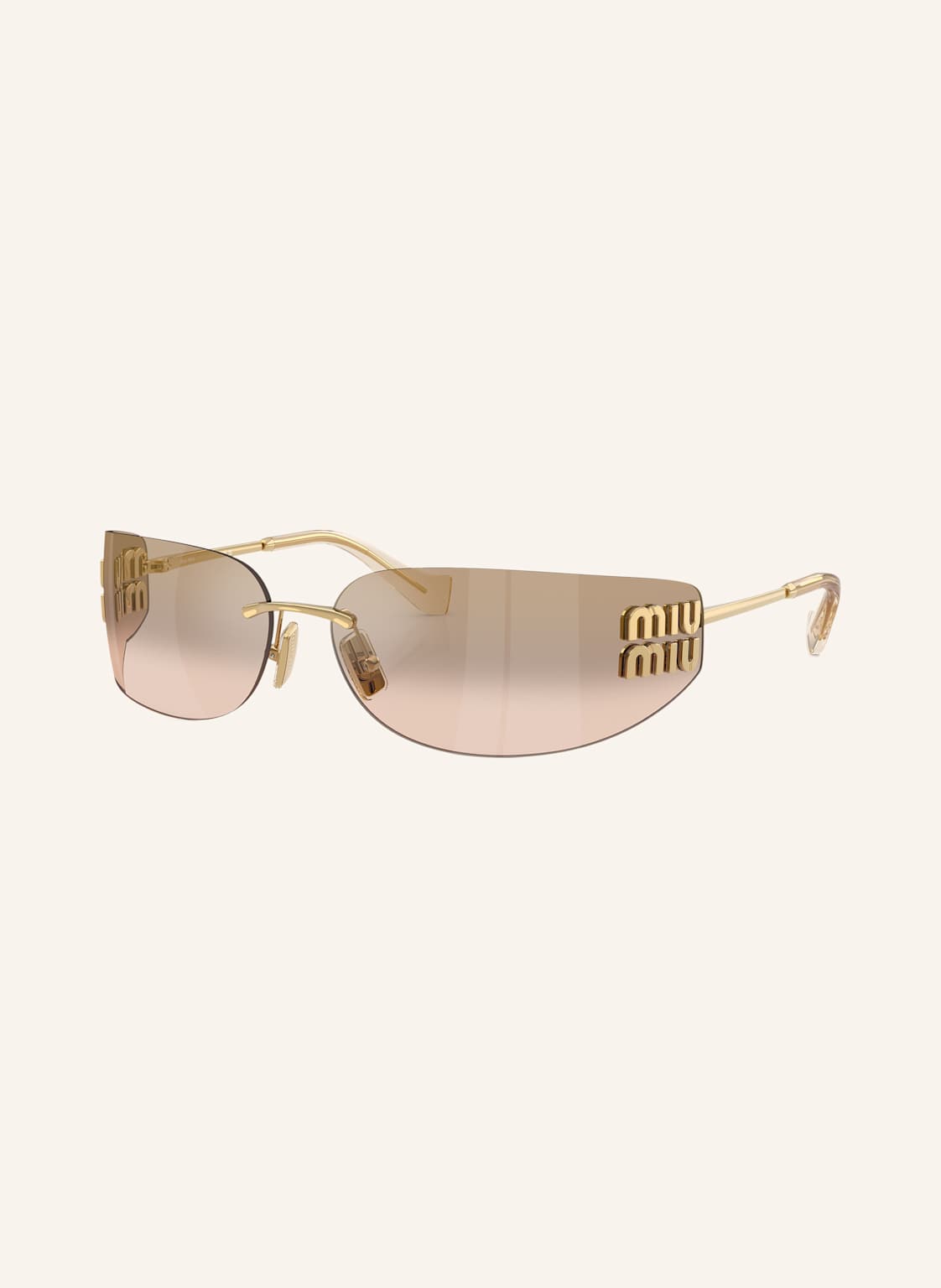 Okulary Przeciwsłoneczne Miu Miu MU A51S Gold