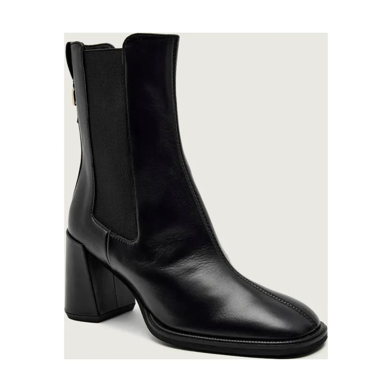 Furla Skórzane botki na słupku FURLA DIAMANTE CHELSEA