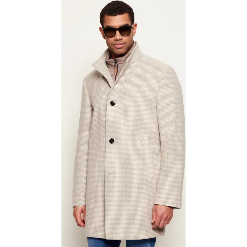 Joop! Wełniany płaszcz 2w1 Maico Regular Fit