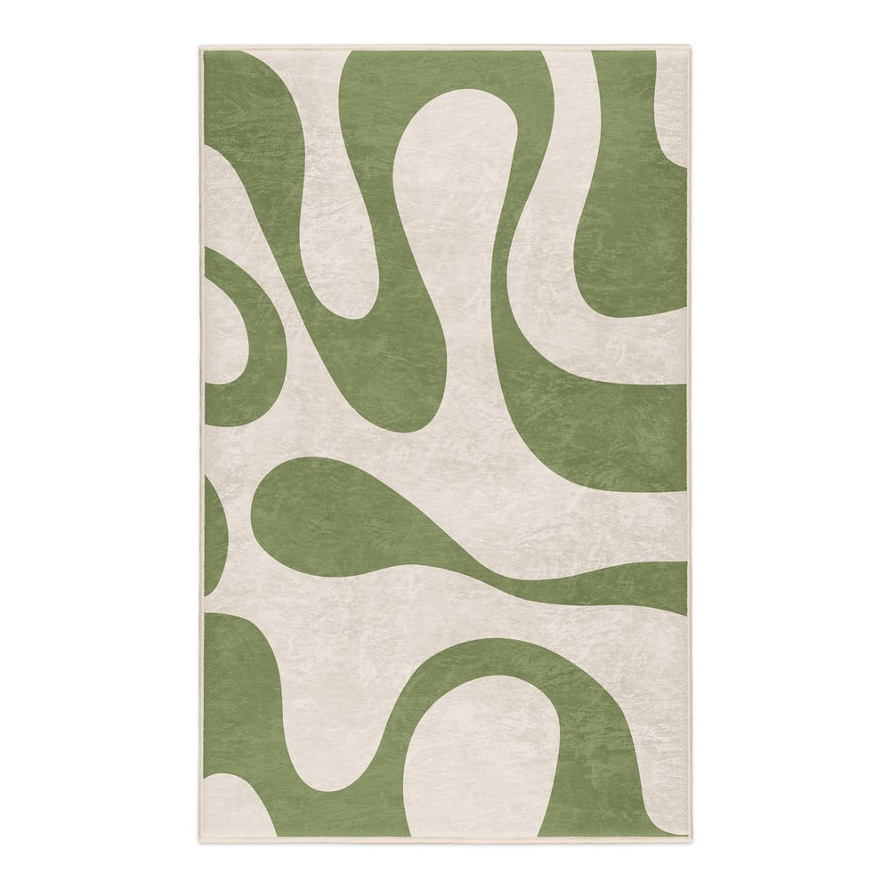 Zielony dywan odpowiedni do prania 80x150 cm Matcha Latte – Mila Home