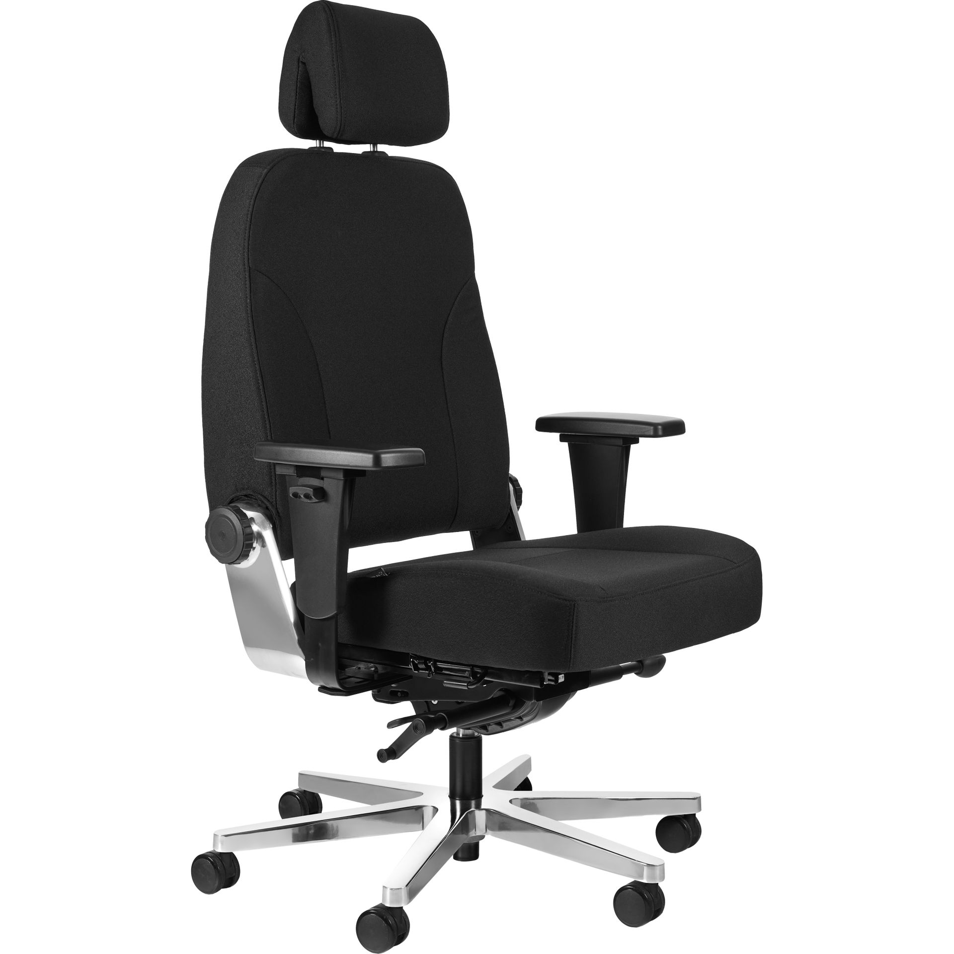 Unique Fotel Obrotowy Ergonomiczny Turbo Multiblock Czarny