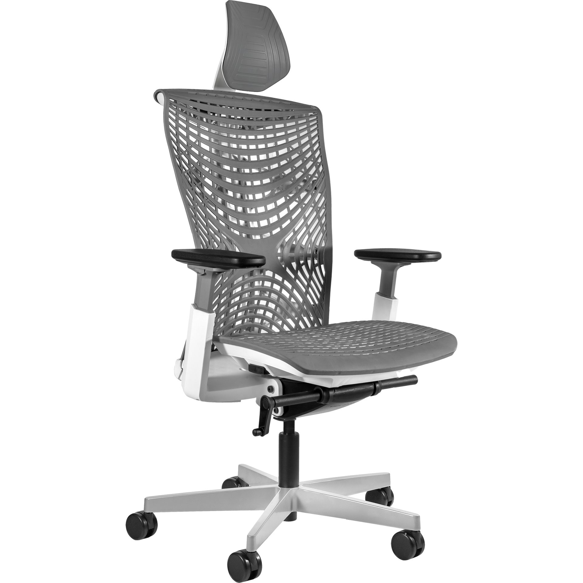 Unique Fotel Obrotowy Ergonomiczny Reya Biały