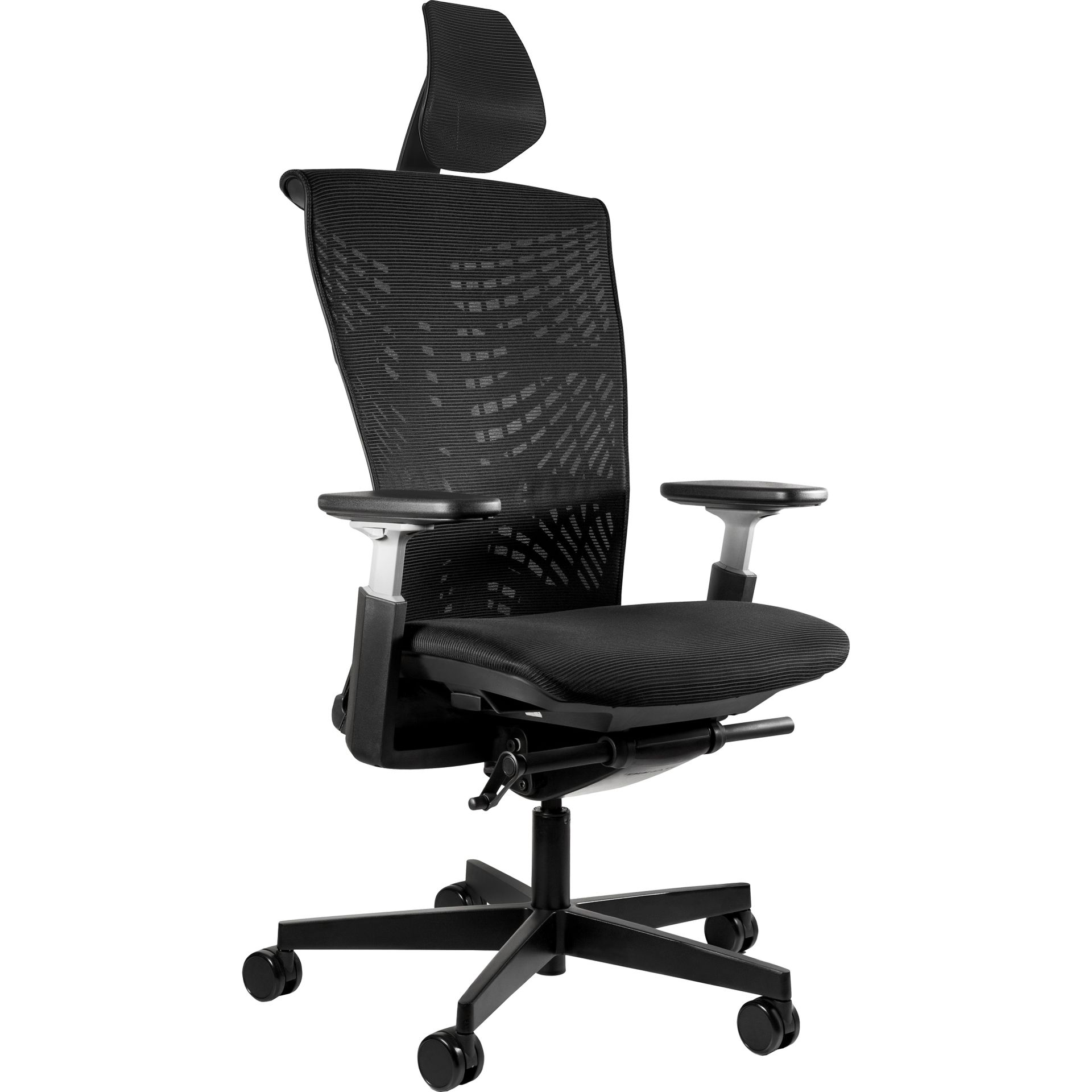 Unique Fotel Obrotowy Ergonomiczny Reya Siatka RS02 Grey Siatka RS02 Grey, Standard 2 Biała