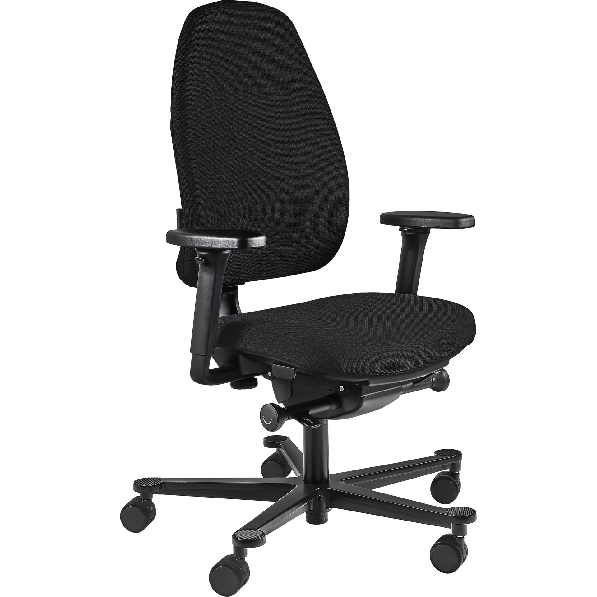 Unique Fotel Obrotowy Ergonomiczny Magic M Bez Zagłówka Czarny