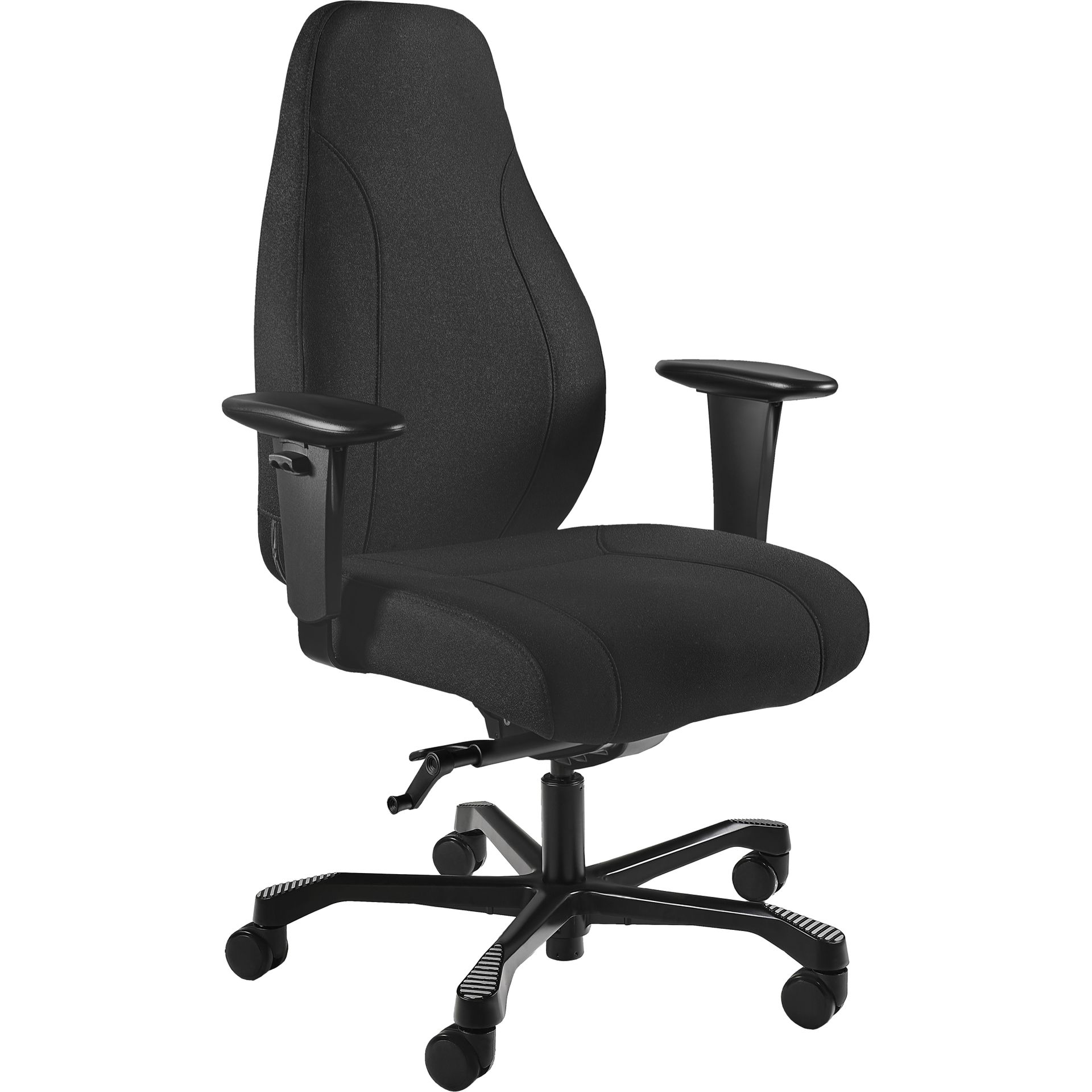 Unique Fotel Obrotowy Ergonomiczny Piu M Bez Zagłówka Czarny