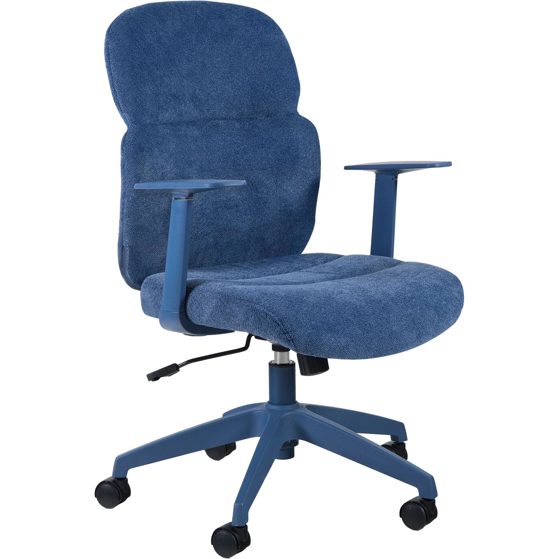 Unique Fotel Obrotowy Biurowy Bonus Tkanina LF2098-13 Blue Tkanina LF2098-13 Blue, Standard 2 Niebieska
