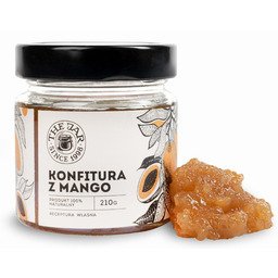 Konfitura z mango 210 g The Jar 61% mango z cukrem trzcinowym