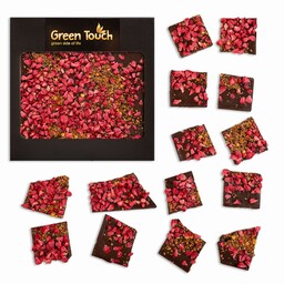Czekolada gorzka ciemna 72% z maliną liofilizowaną i chilli 85 g