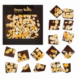 Green Touch czekolada ciemna 70% z pomarańczą liofilizowaną 85 g