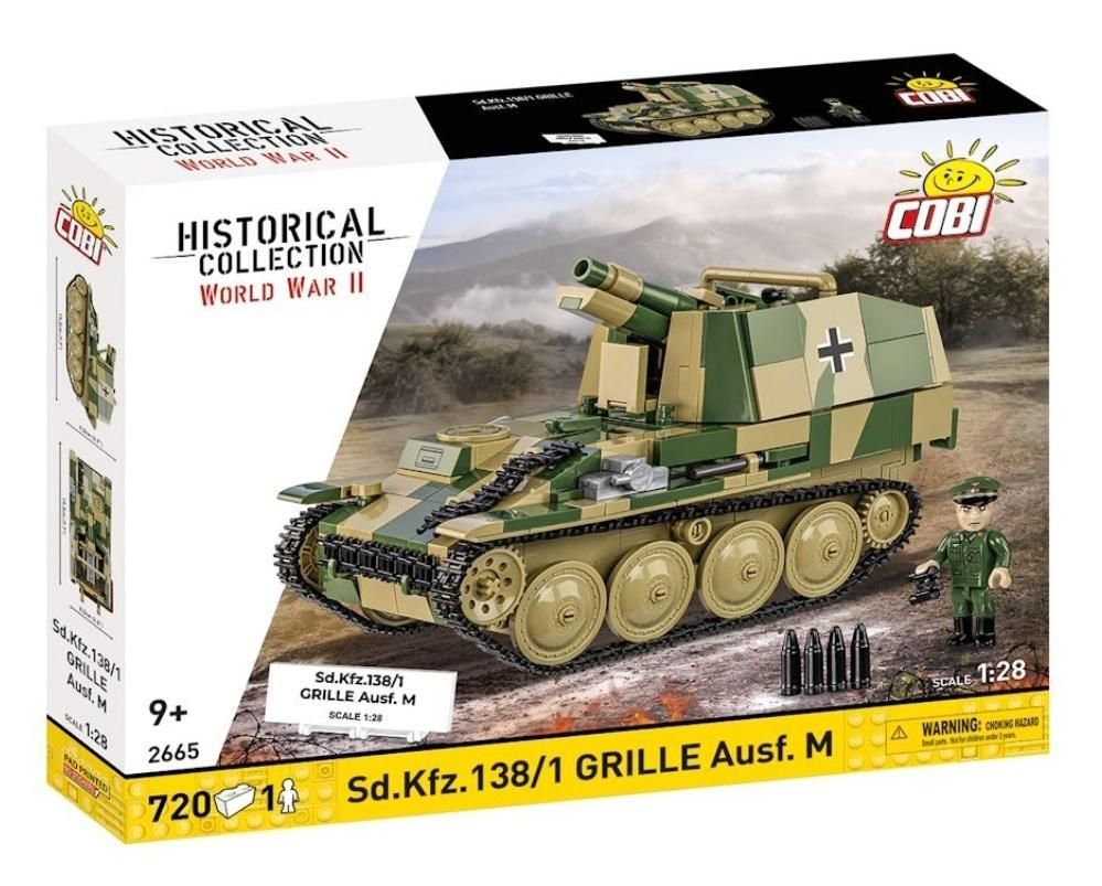 Sd. Kfz. 1381 Grille Ausf M Świerszcz - klocki