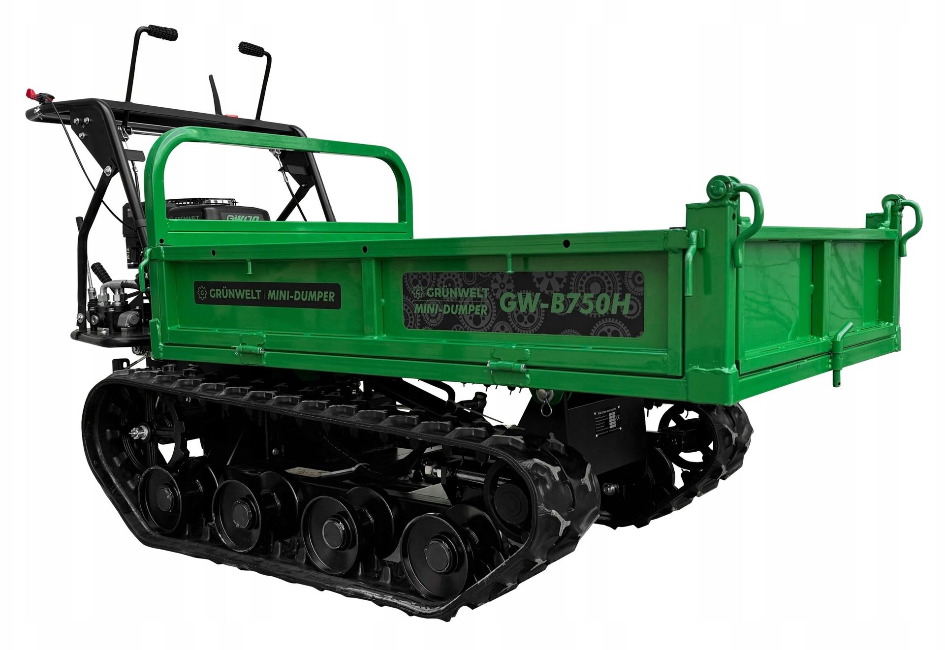 GRÜNWELT MASCHINEN Mini wywrotka - wozidło budowlane GW-B750H 7.0KM