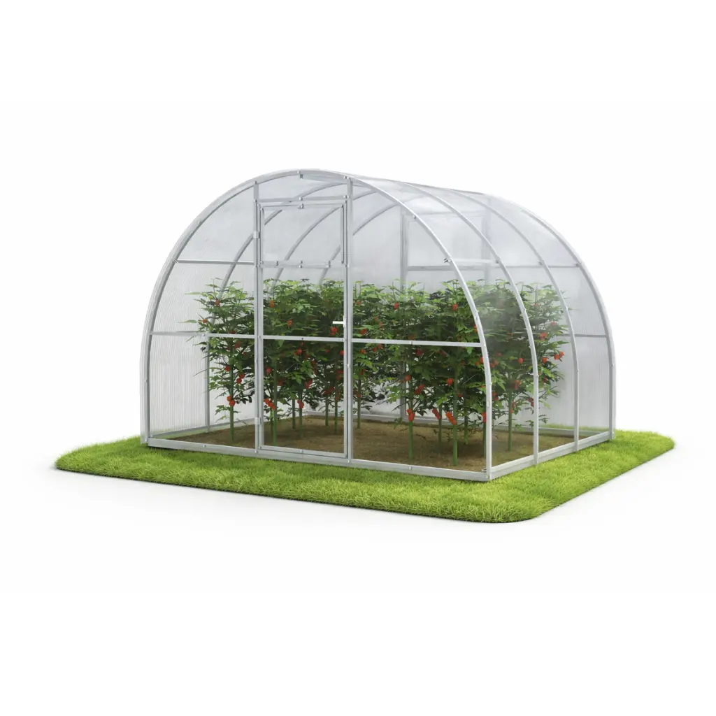 Szklarnia Tunel 3x2 m profile 20x20 poliwęglan 6mm