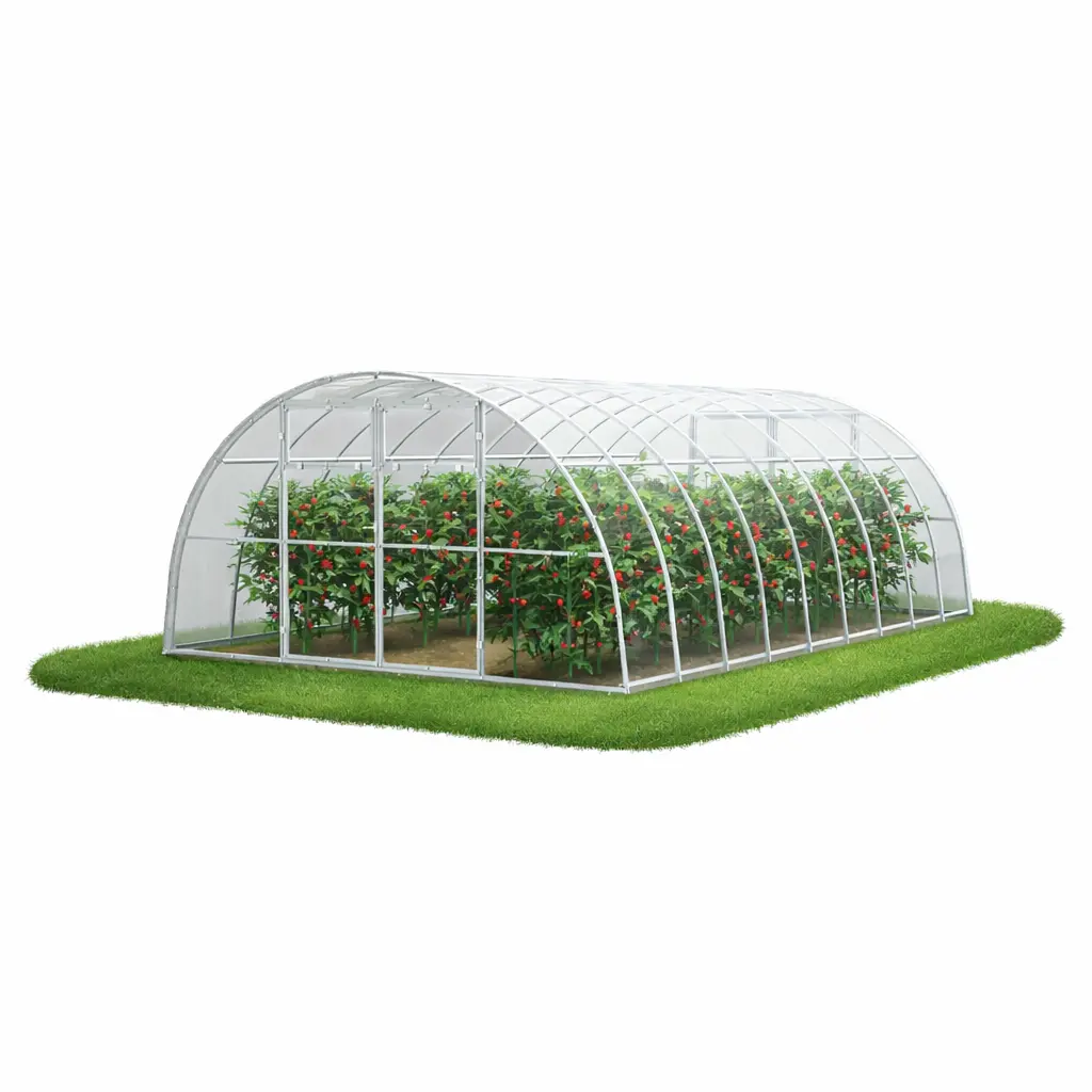 Szklarnia Tunel 4x6 m profile 20x40 poliwęglan 5mm