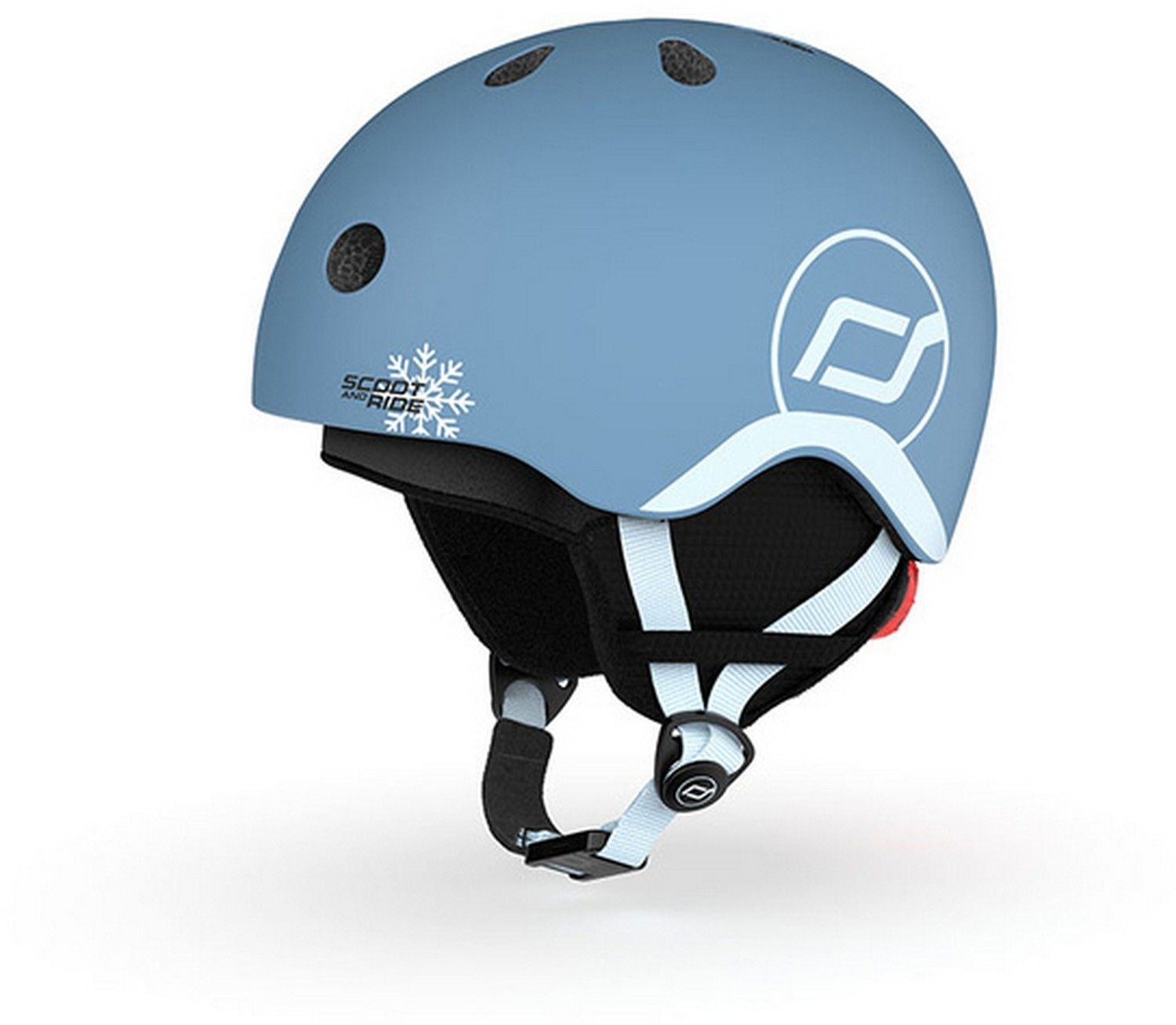 Scoot & Ride Ski Kask XXS-S Steel S00981