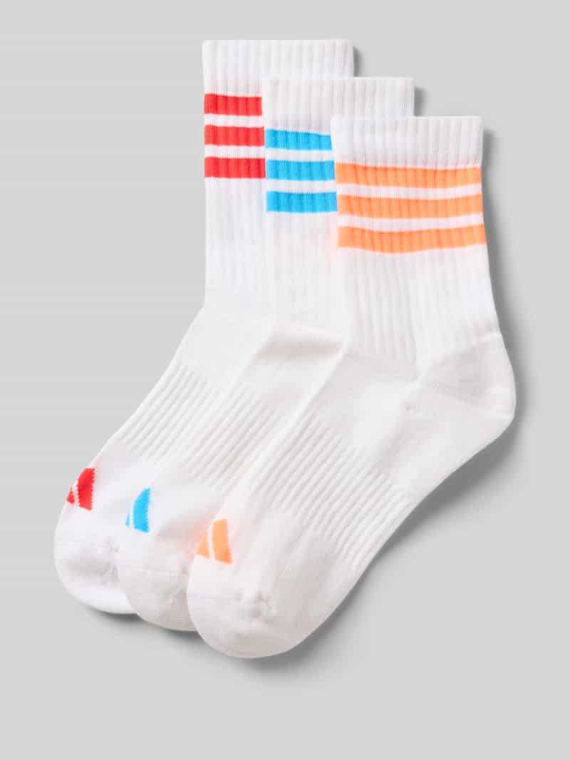 Skarpety z nadrukiem z logo w zestawie 3 szt.