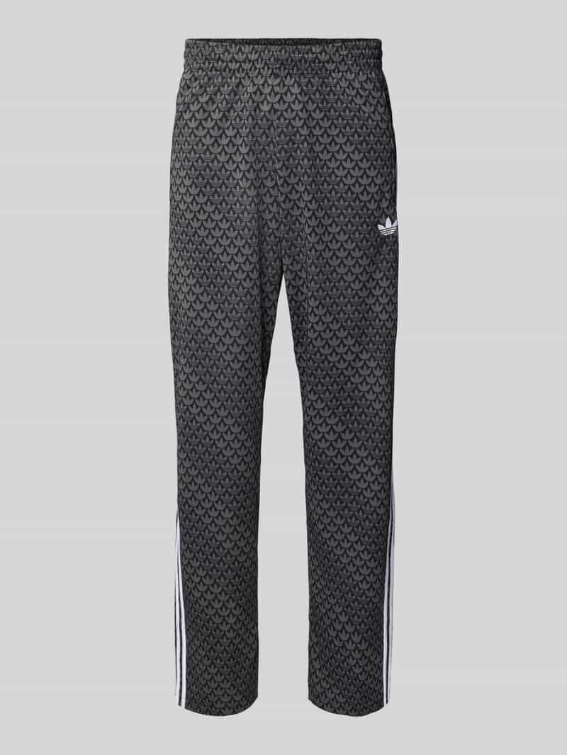 Spodnie treningowe ze wzorem z logo