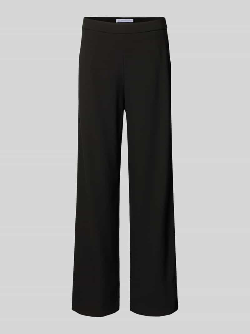 Spodnie materiałowe z elastycznym pasem model ‘PALINA’