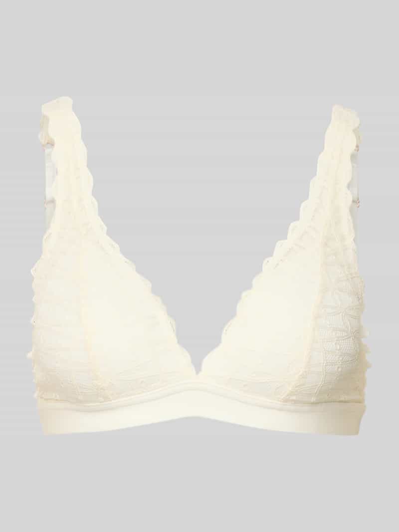 Biustonosz z zapięciem na haftkę