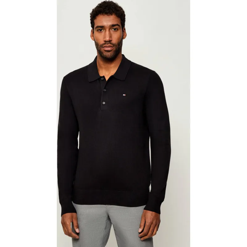 Tommy Hilfiger Polo | Regular Fit | z dodatkiem kaszmiru