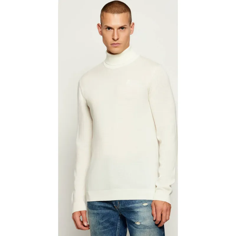 Karl Lagerfeld Wełniany golf | Regular Fit