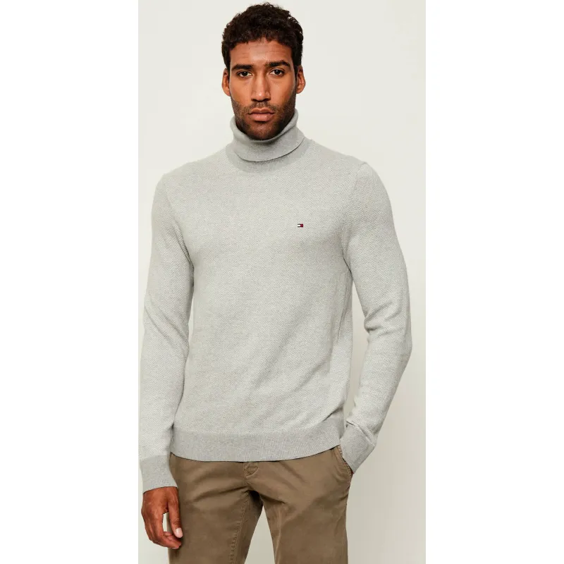 Tommy Hilfiger Golf PIMA | Regular Fit | z dodatkiem kaszmiru